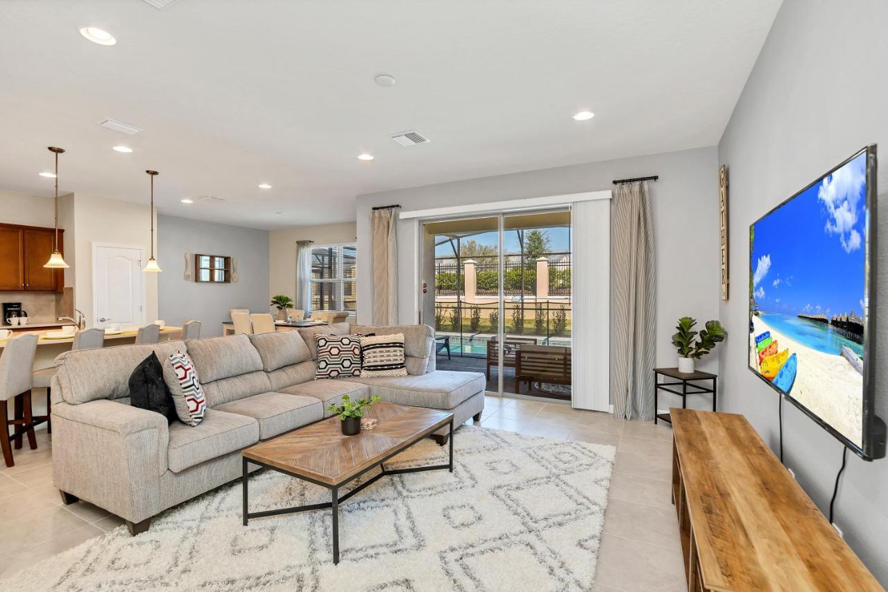 Private Villa wPool, BBQ,FREE Water Park Access Kissimmee Esterno foto
