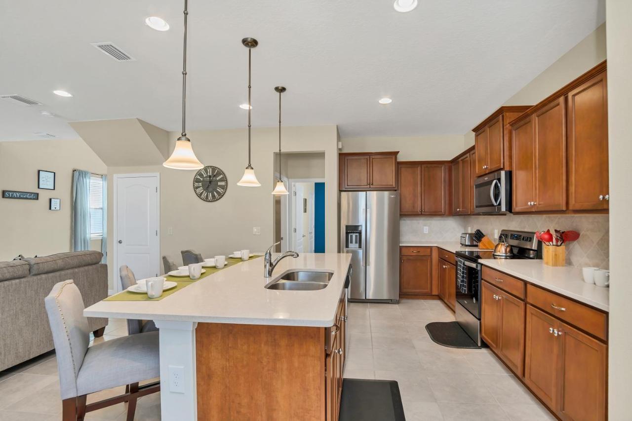 Private Villa wPool, BBQ,FREE Water Park Access Kissimmee Esterno foto