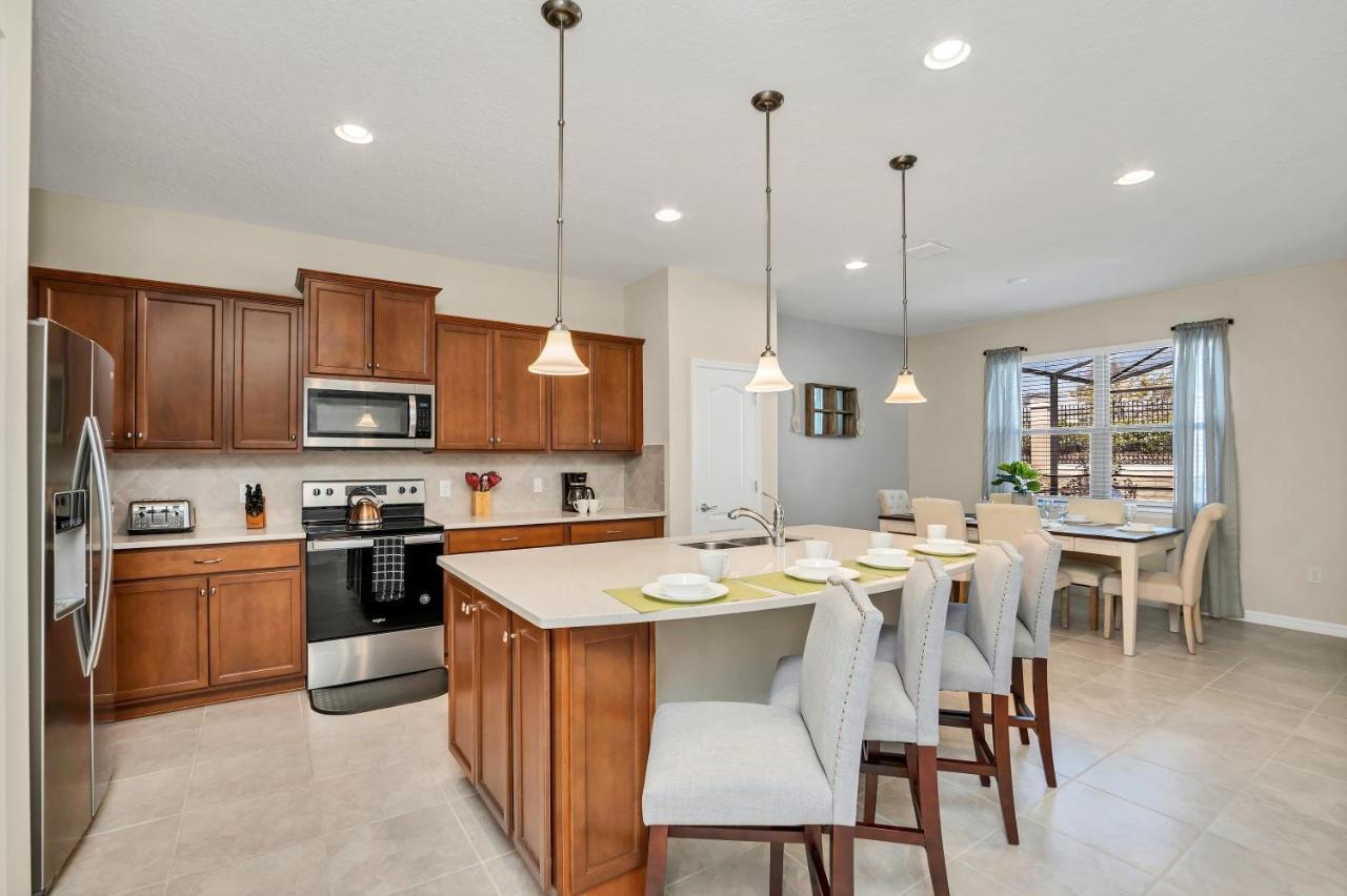 Private Villa wPool, BBQ,FREE Water Park Access Kissimmee Esterno foto