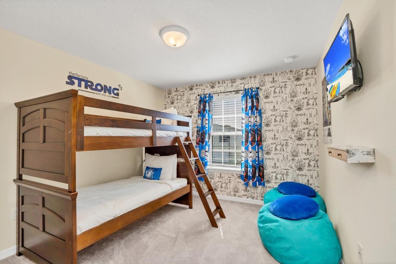 Private Villa wPool, BBQ,FREE Water Park Access Kissimmee Esterno foto